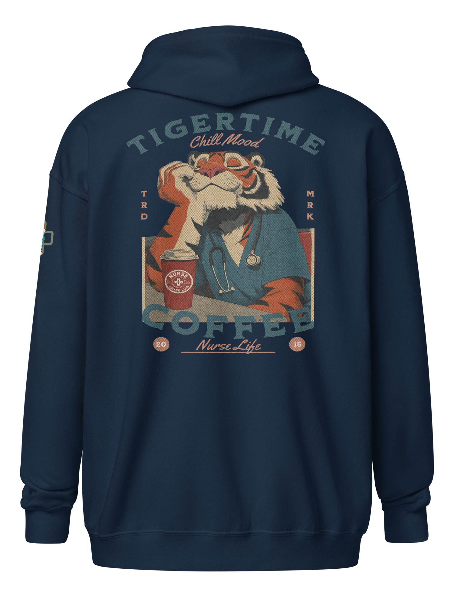 TIGERTIME Zip Up Hoodie product image (5)
