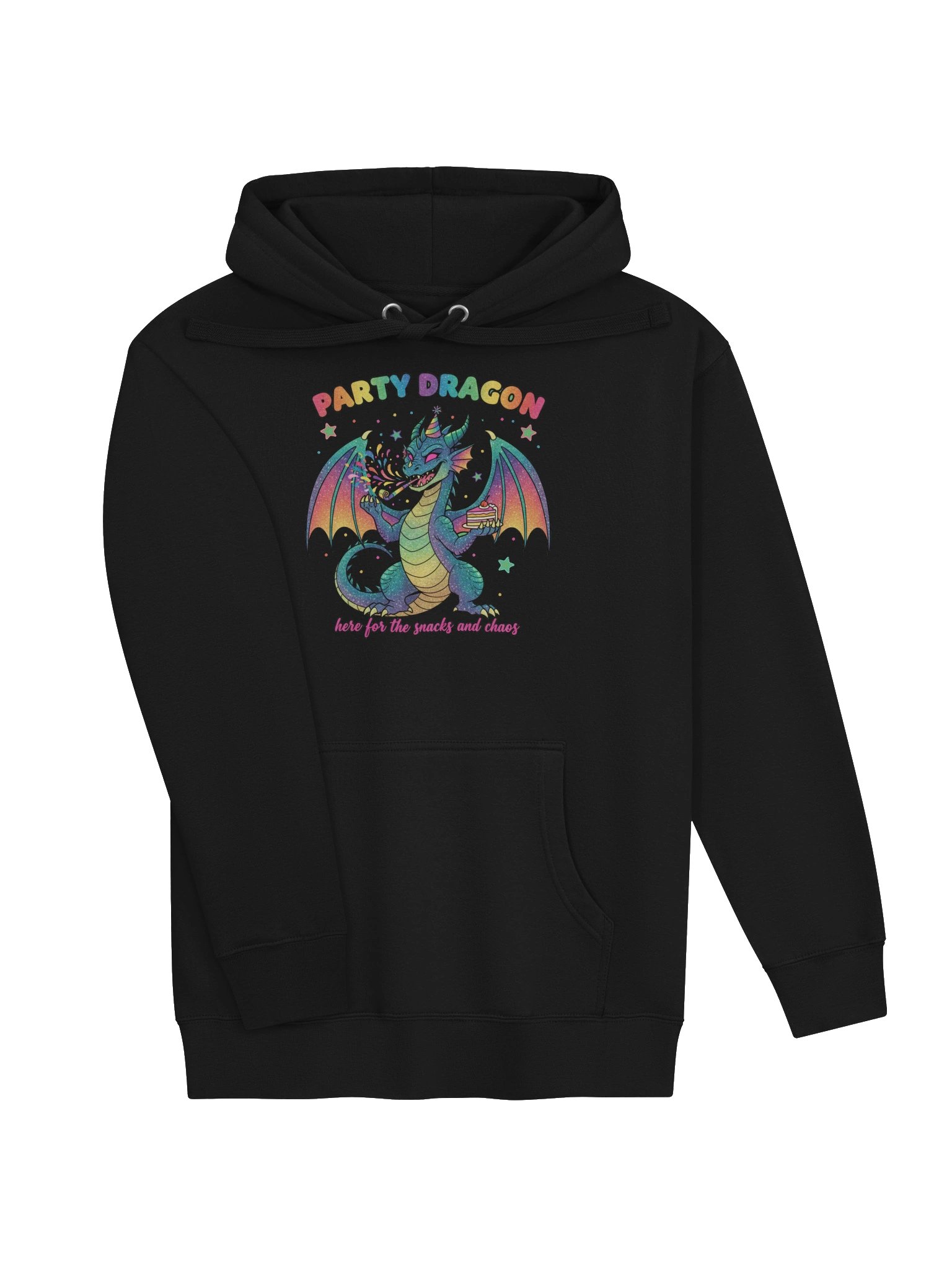 Party Dragon Snacks and Chaos Hoodie product image (3)