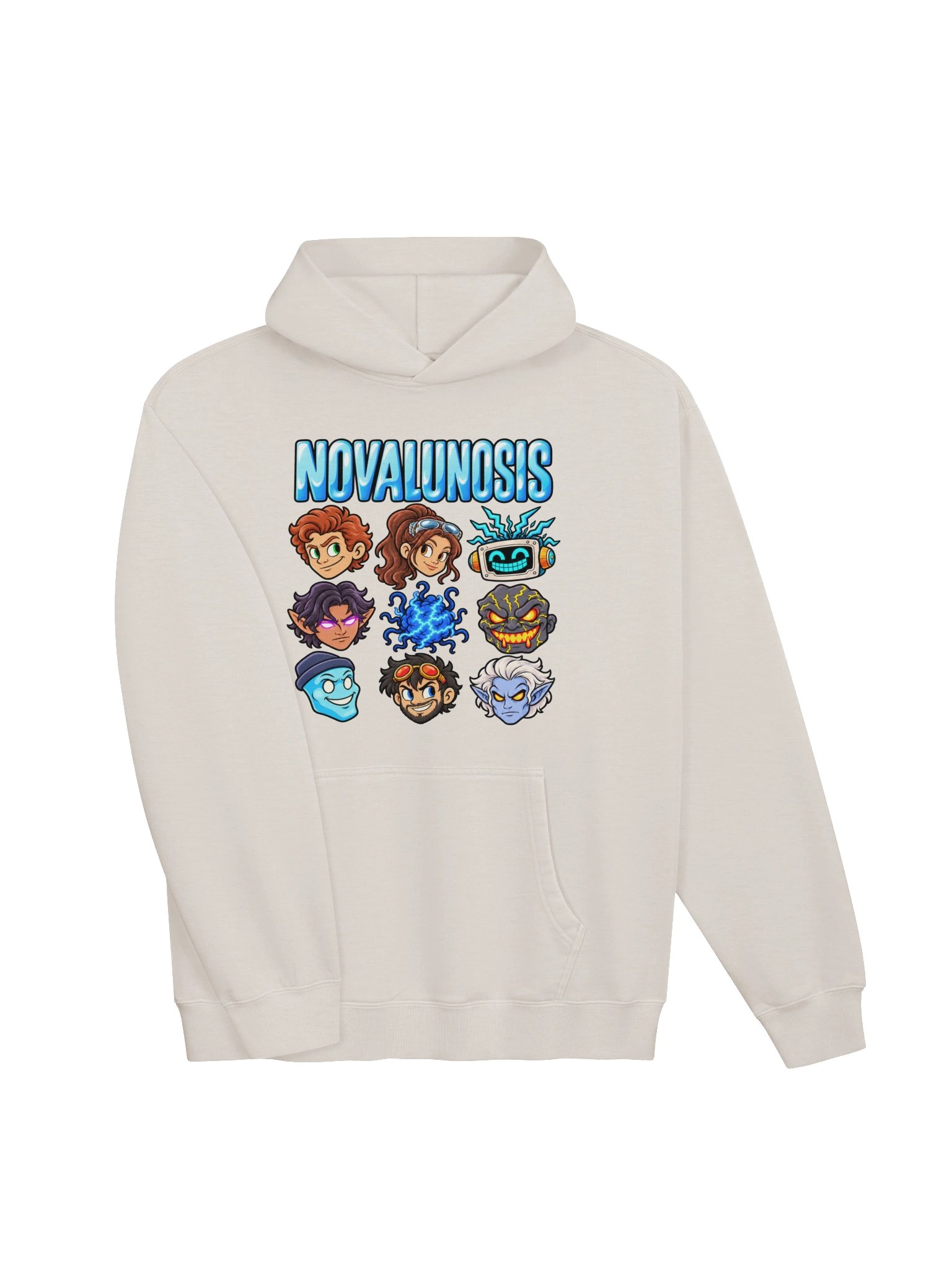 Novalunosis "Cartoon" Characters Hoodie product image (19)