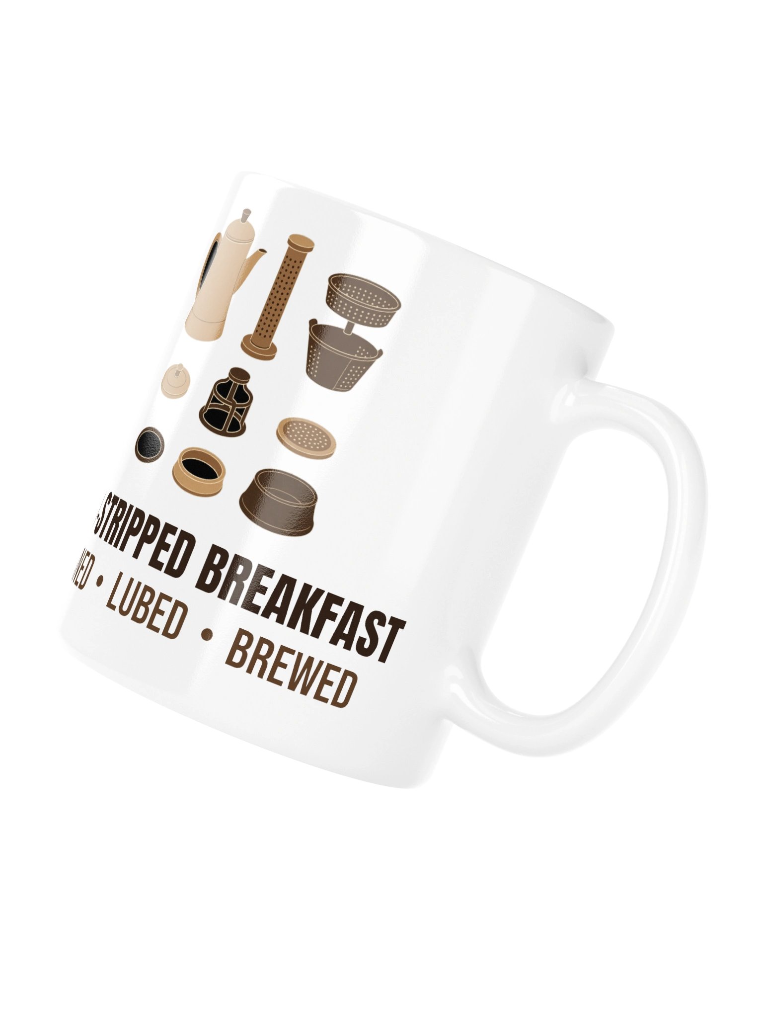 Field Stripped Breakfast Mug product image (4)