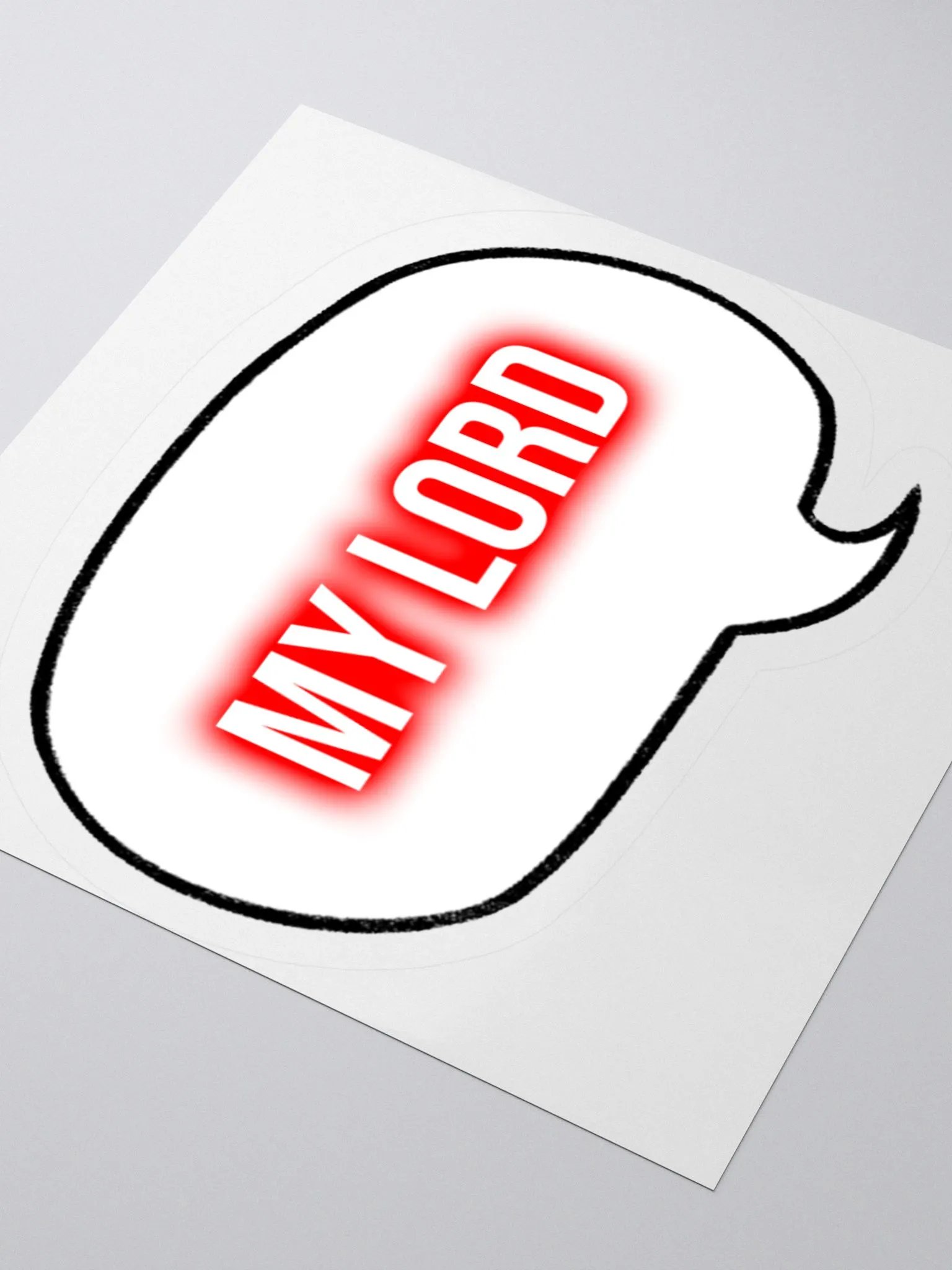 M'Lord Sticker - Red product image (6)