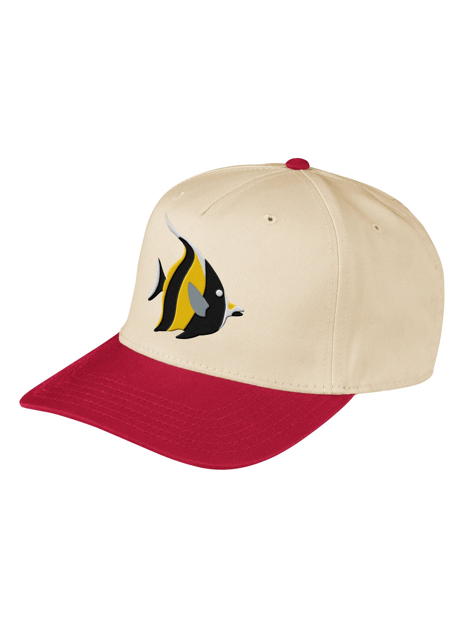 Moorish Idol Mid-Profile Baseball Cap (Embroidered) for Reef and Marine Aquarium Lovers product image (5)