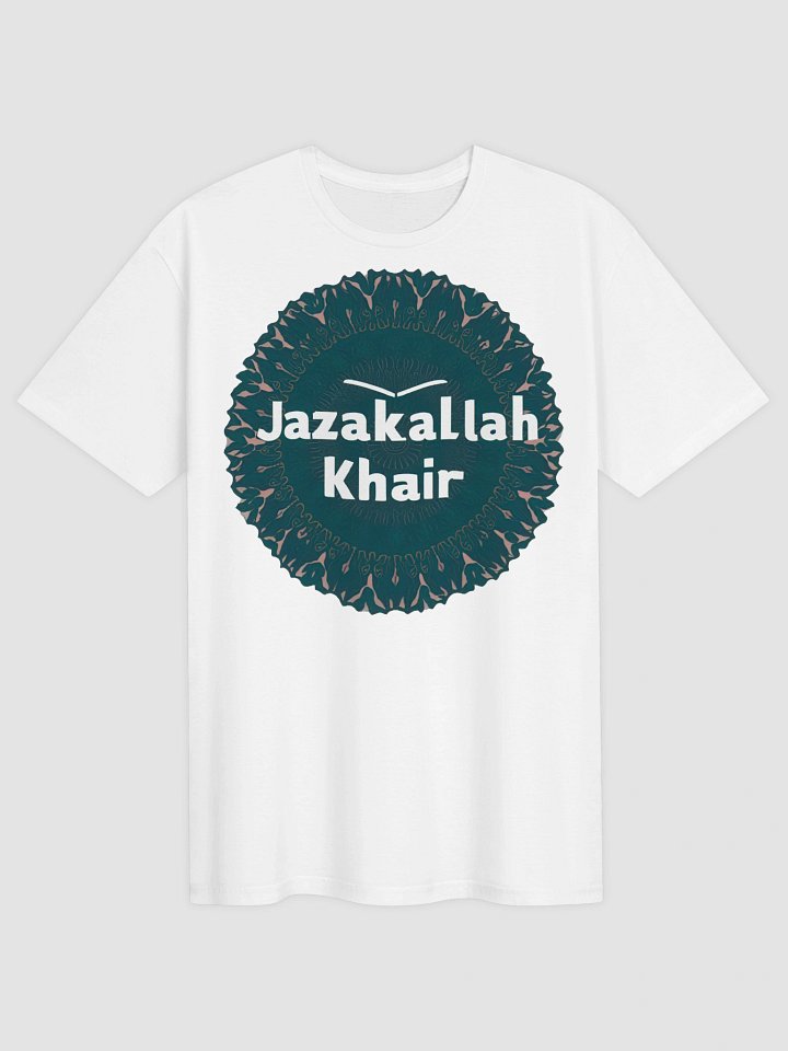 Jazakallah Khair T-Shirt | Islamic Gratitude Tee | Muslim Appreciation Apparel product image (2)