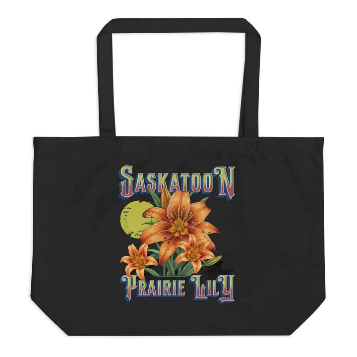 Saskatoon Prairie Lily Organic Tote Bag product image (1)