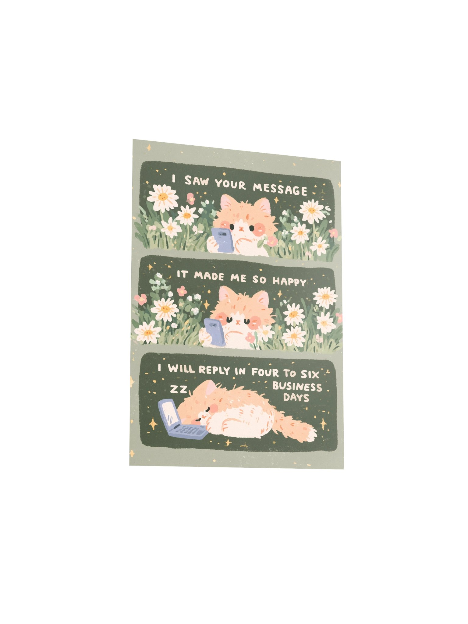Pastel Cat Business Days Poster product image (20)
