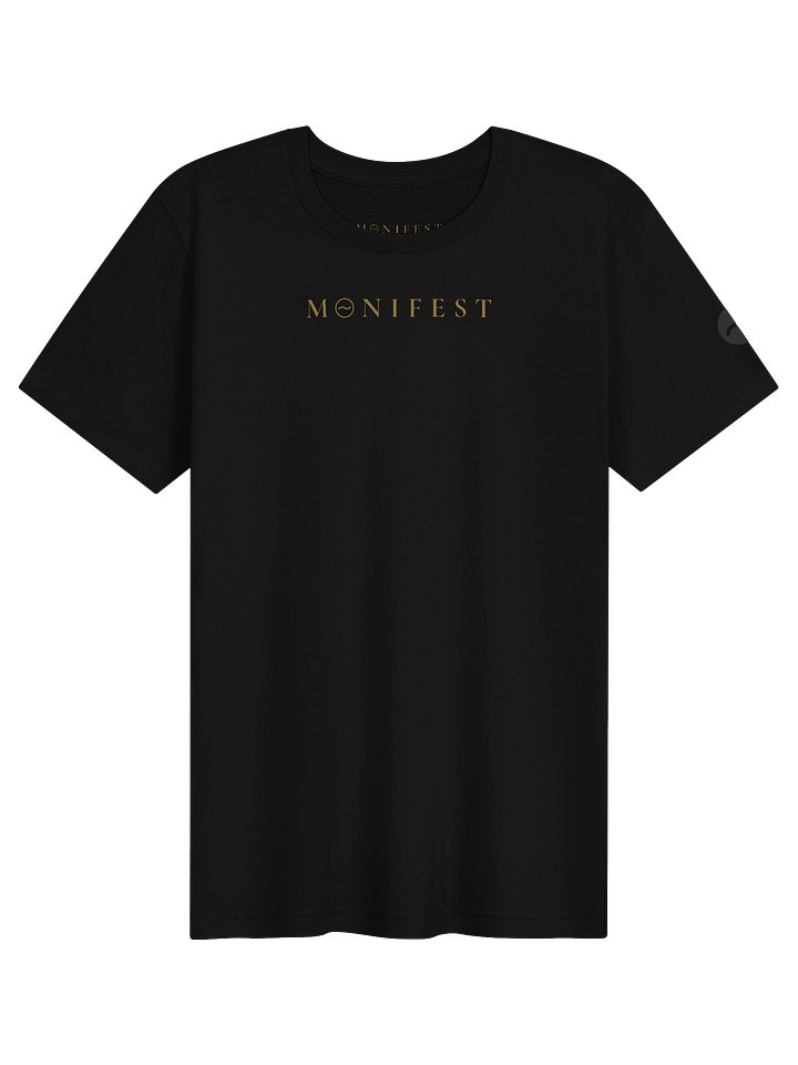 MONIFEST Gold Logo Tee — Bella+Canvas product image (5)