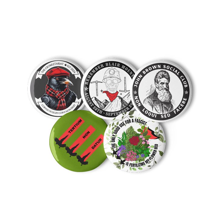 CROWLETARIAT PIN PACK product image (2)