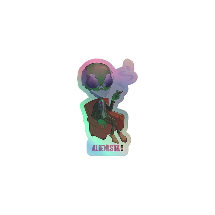 Alienista - Sticker (Holographic Kiss Cut) product image (1)