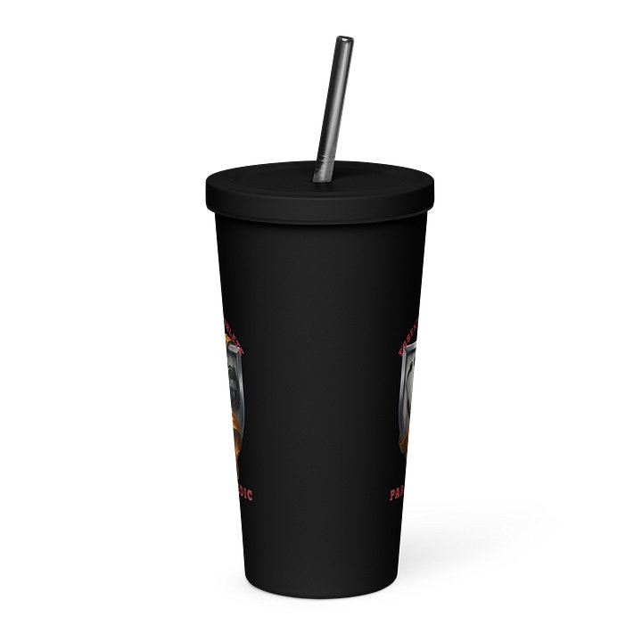 Shield Series: Paramedic Edition Crimson Tumbler with Straw product image (2)