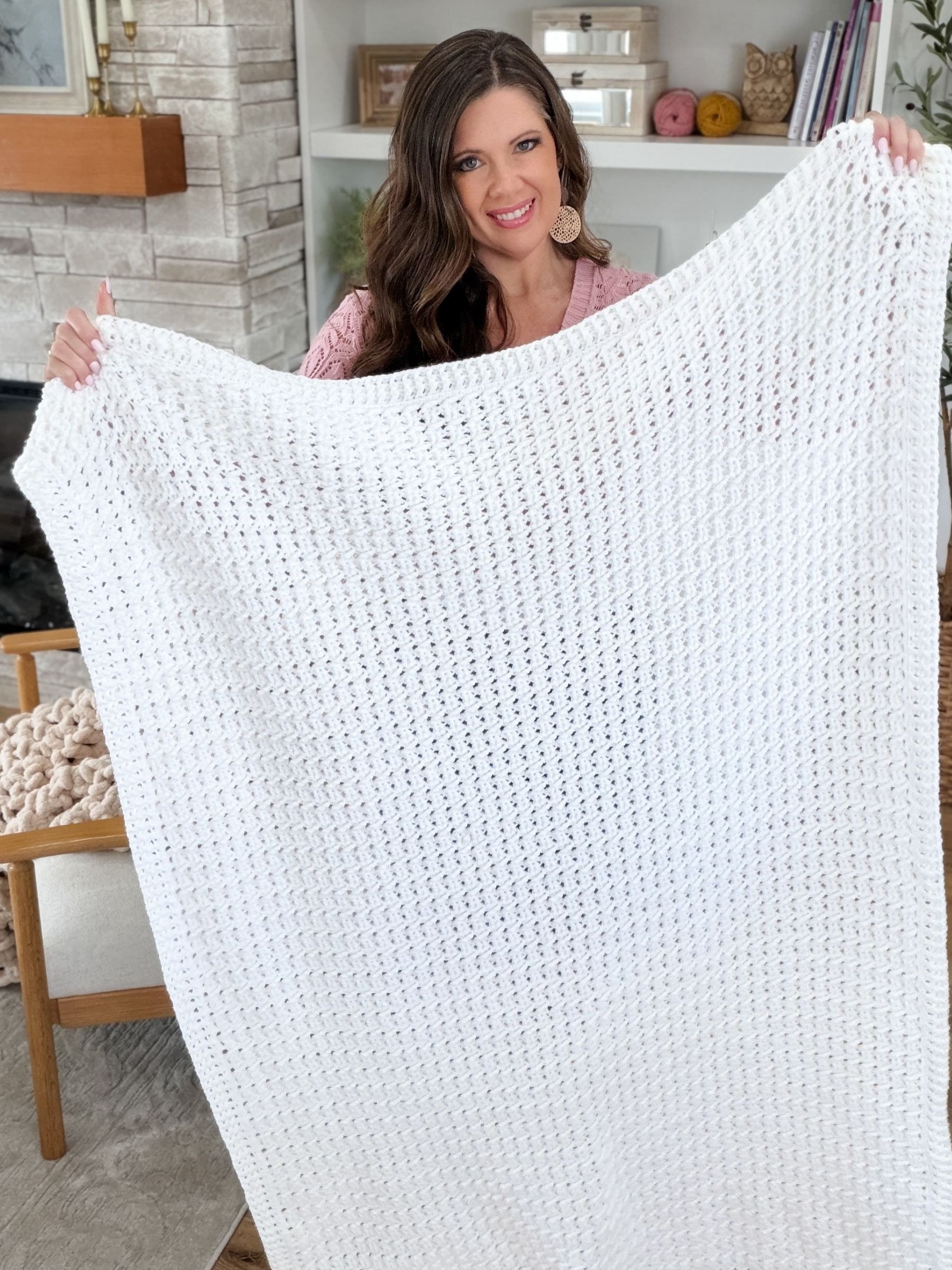Honey Weave Throw Crochet Pattern product image (10)