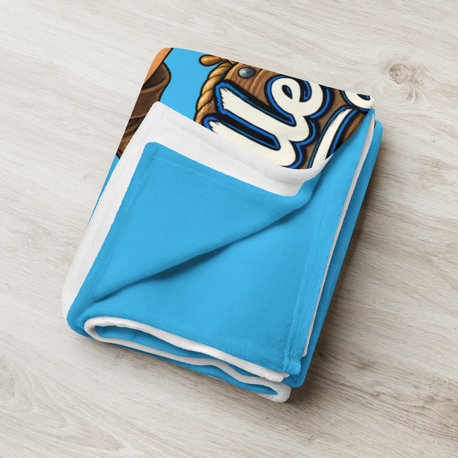 Adley in Action - Throw Blanket product image (3)