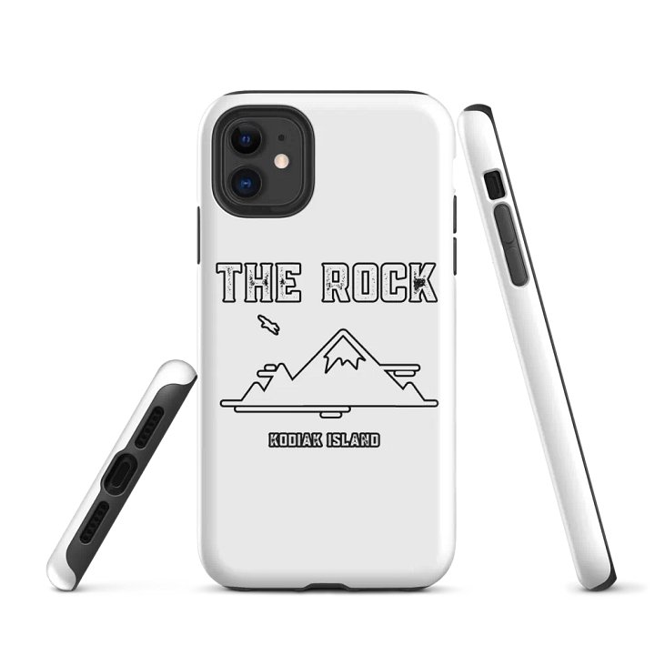 The Rock iPhone Tough Case (White) product image (1)