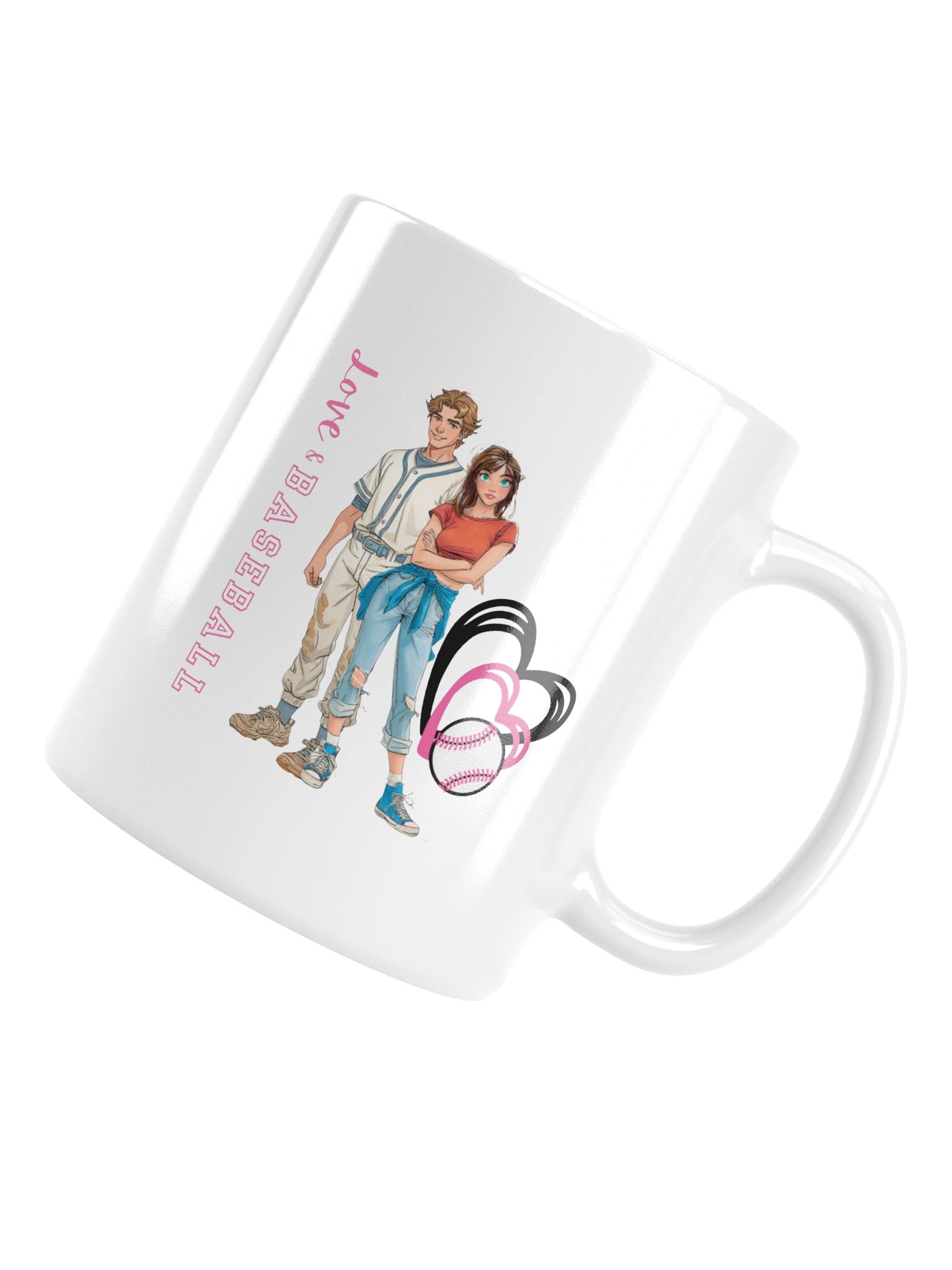 Love Baseball Romance Mug product image (15)