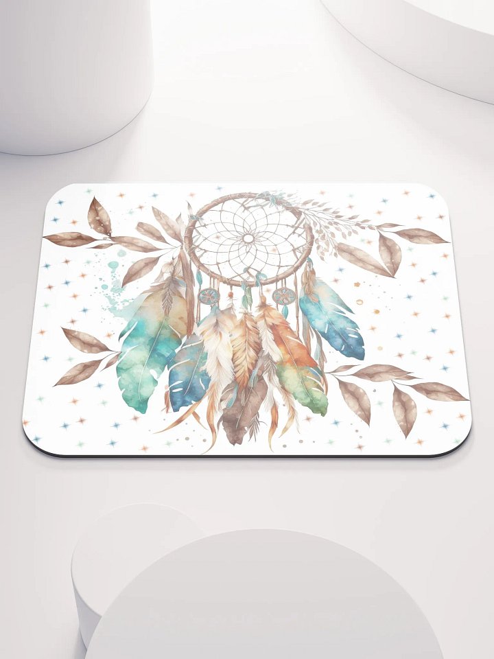 An Neutral Color Dream Catcher Mousepad product image (1)