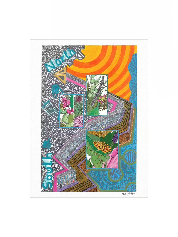 2016-2026 Mash up Poster Print product image (1)