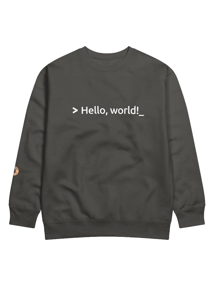 Hello World Unisex Sweatshirt product image (1)