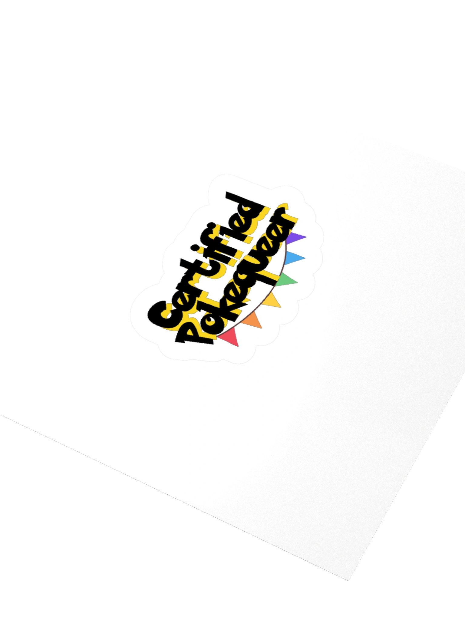 Certified Pokequeer Kisscut Sticker product image (3)