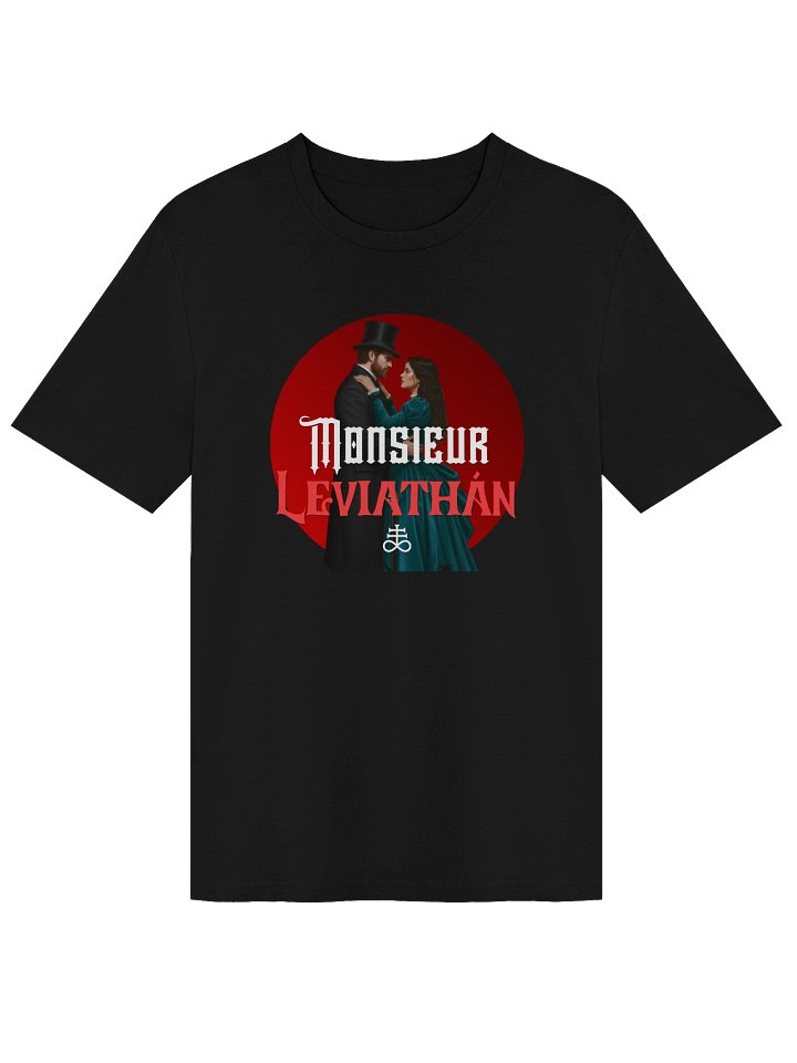 Playera Negra "Monsieur Leviathán" - Luna de Sangre product image (1)
