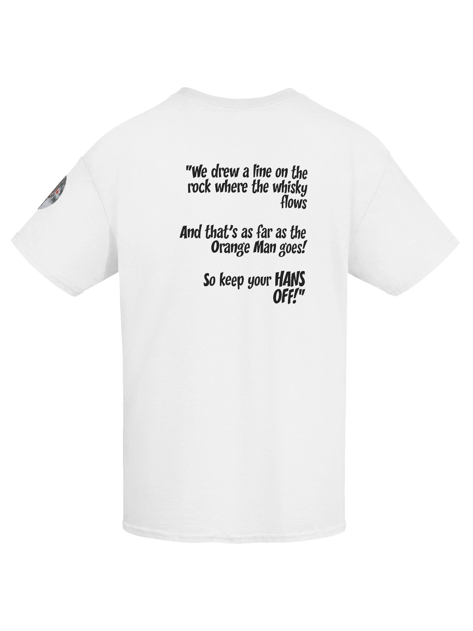 Operation: Hans Off! | Essential Character Tee (White) product image (9)