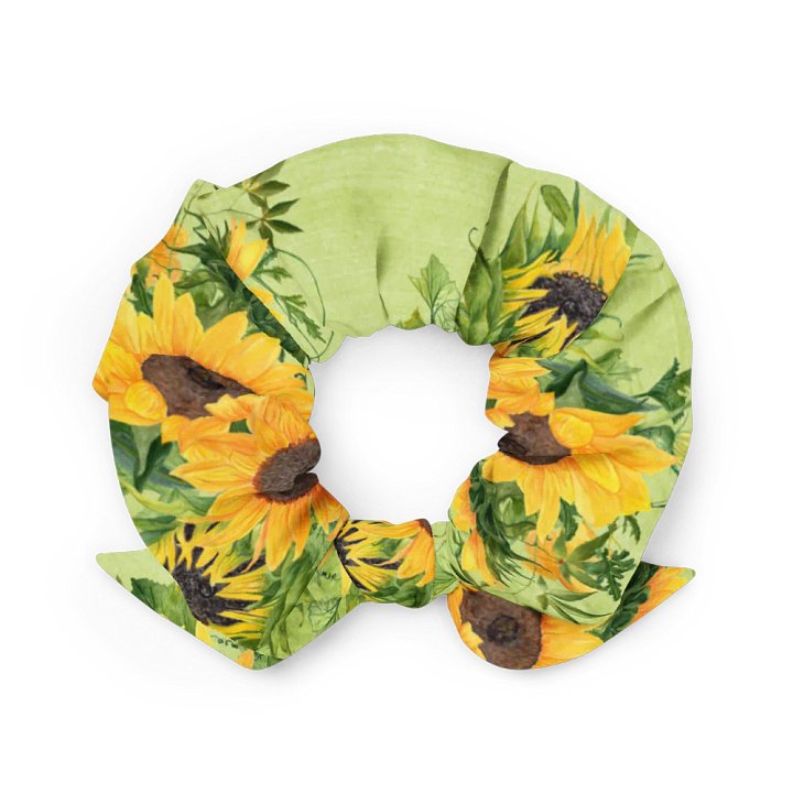 Sunflower Dreams All-Over Scrunchie product image (2)