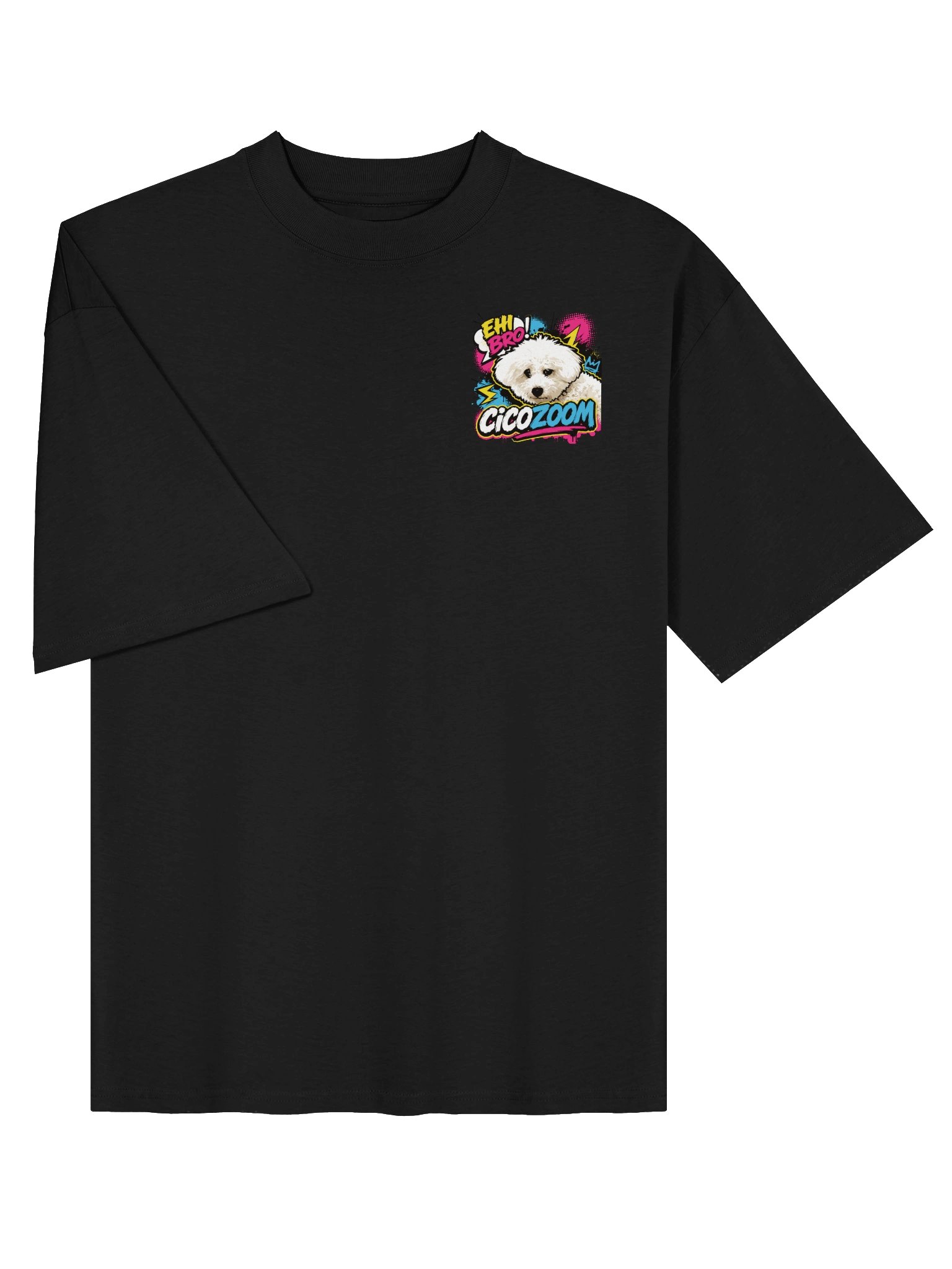 T-Shirt Oversized Cicozoom "Ehi Bro!" – Superior product image (15)