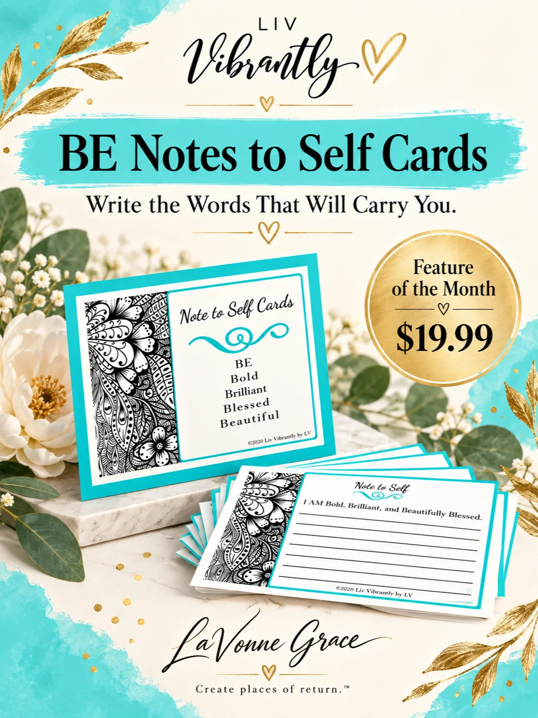BE Notes to Self Cards product image (1)
