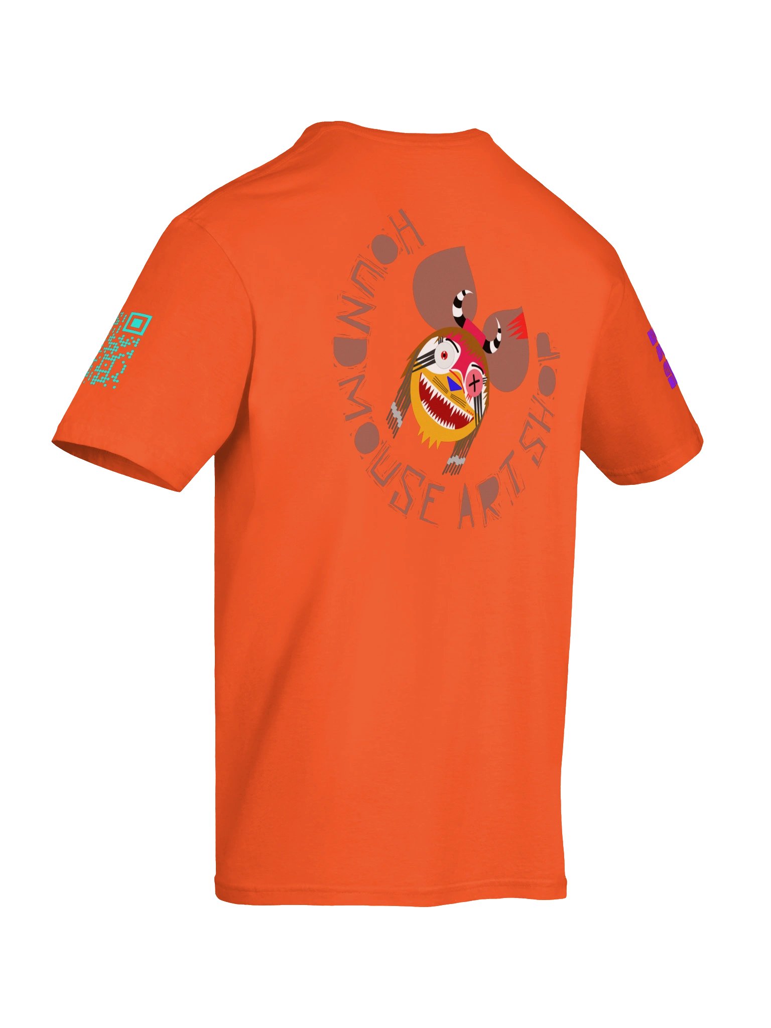 KING CLAW & PISTOL Glitch Art Tee product image (8)