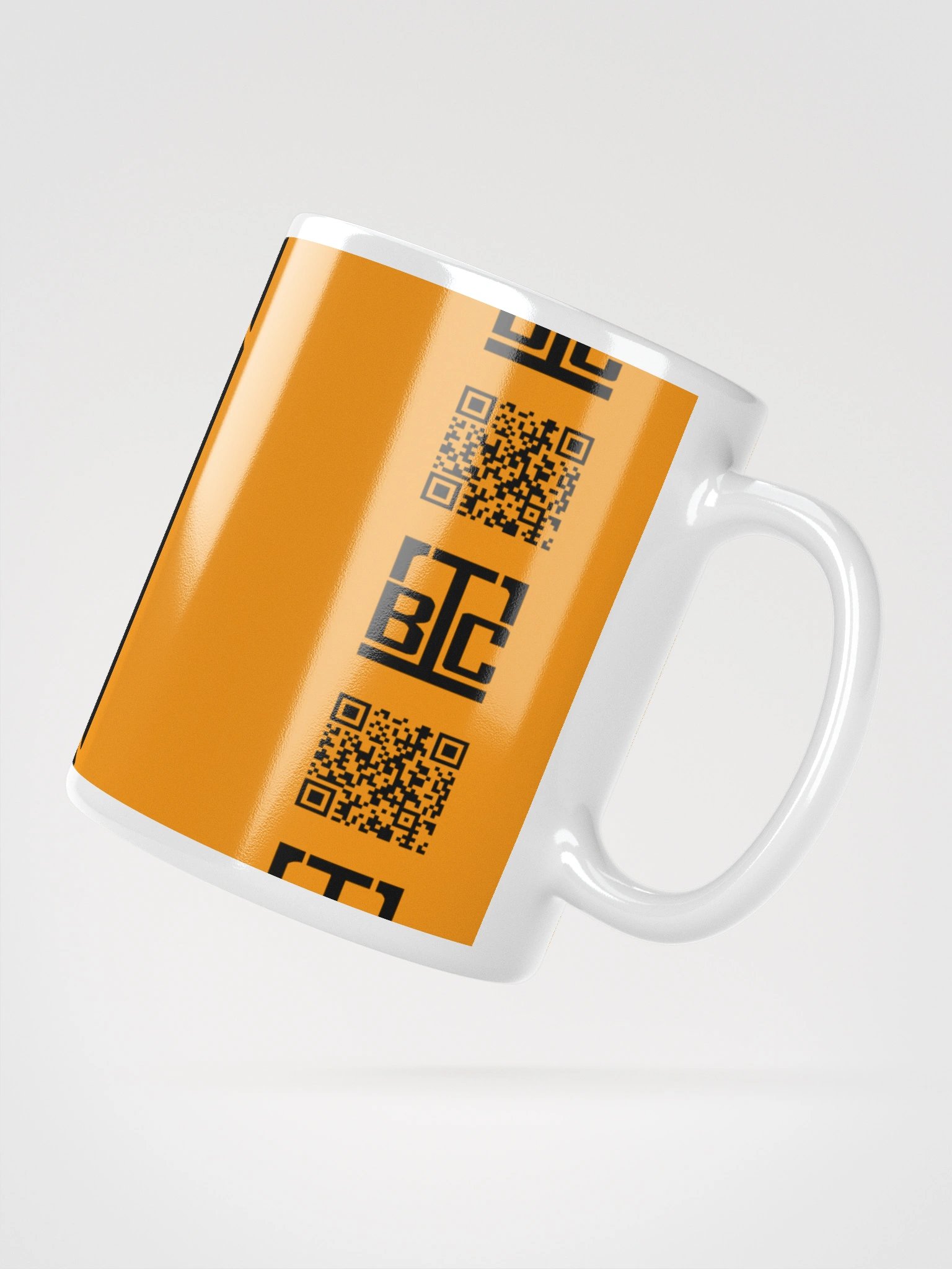 Capacitor Glossy Mug - ORANGE product image (4)