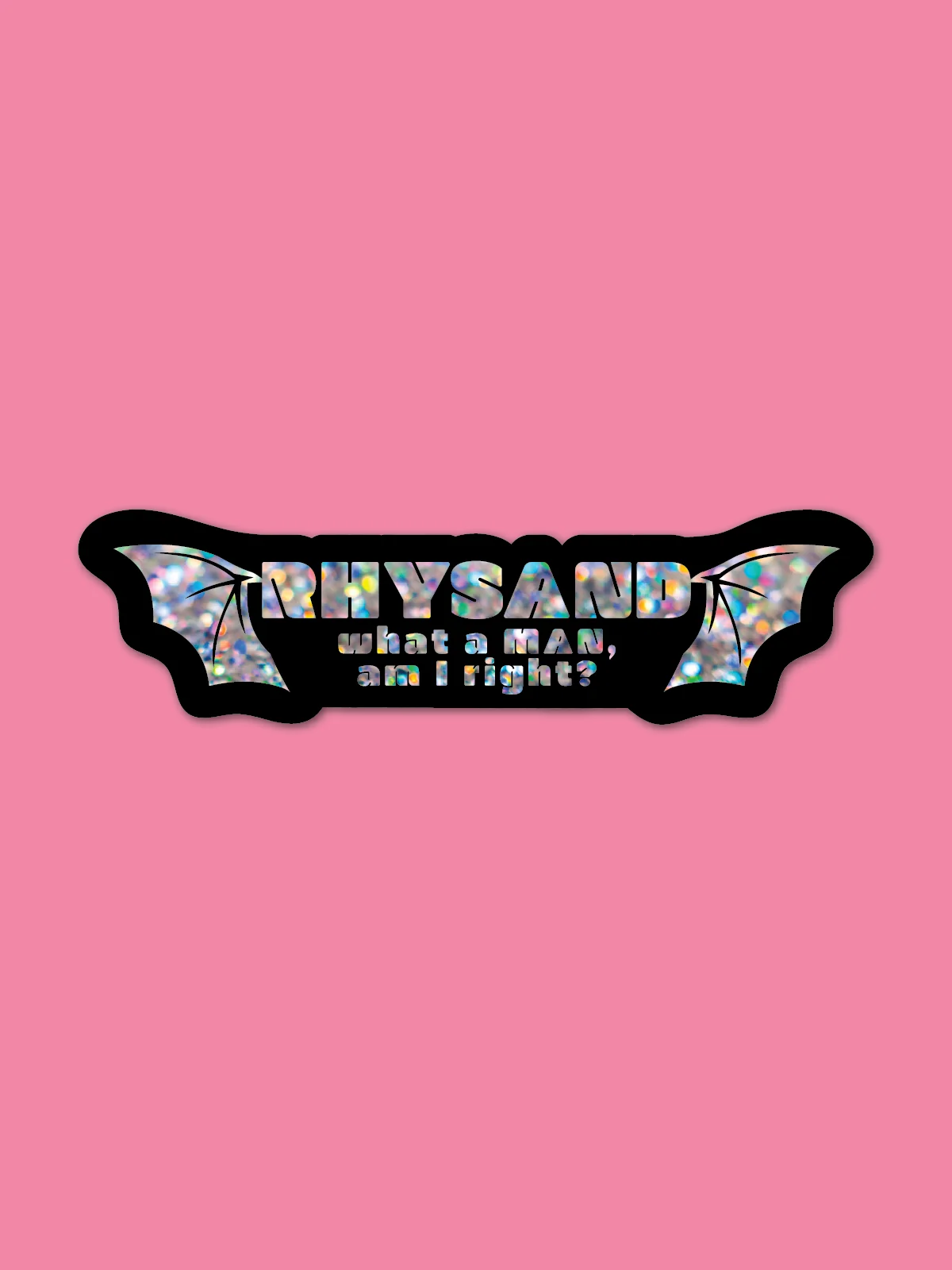 Rhysand Sticker (Glitter) product image (1)