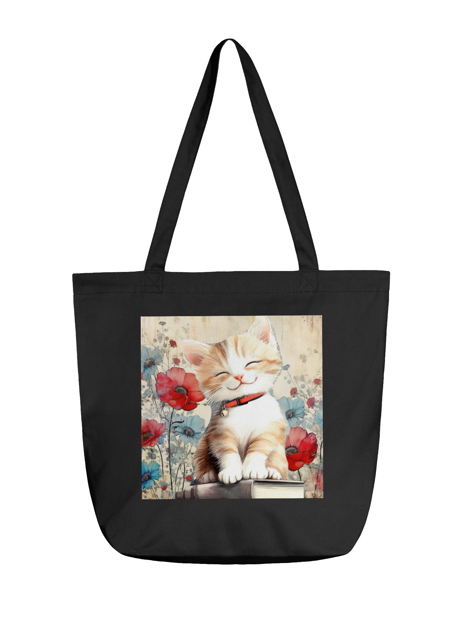 Smiling Kitten Tote Bag product image (1)