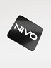 NIVO Minimalist Glossed Cork Coaster