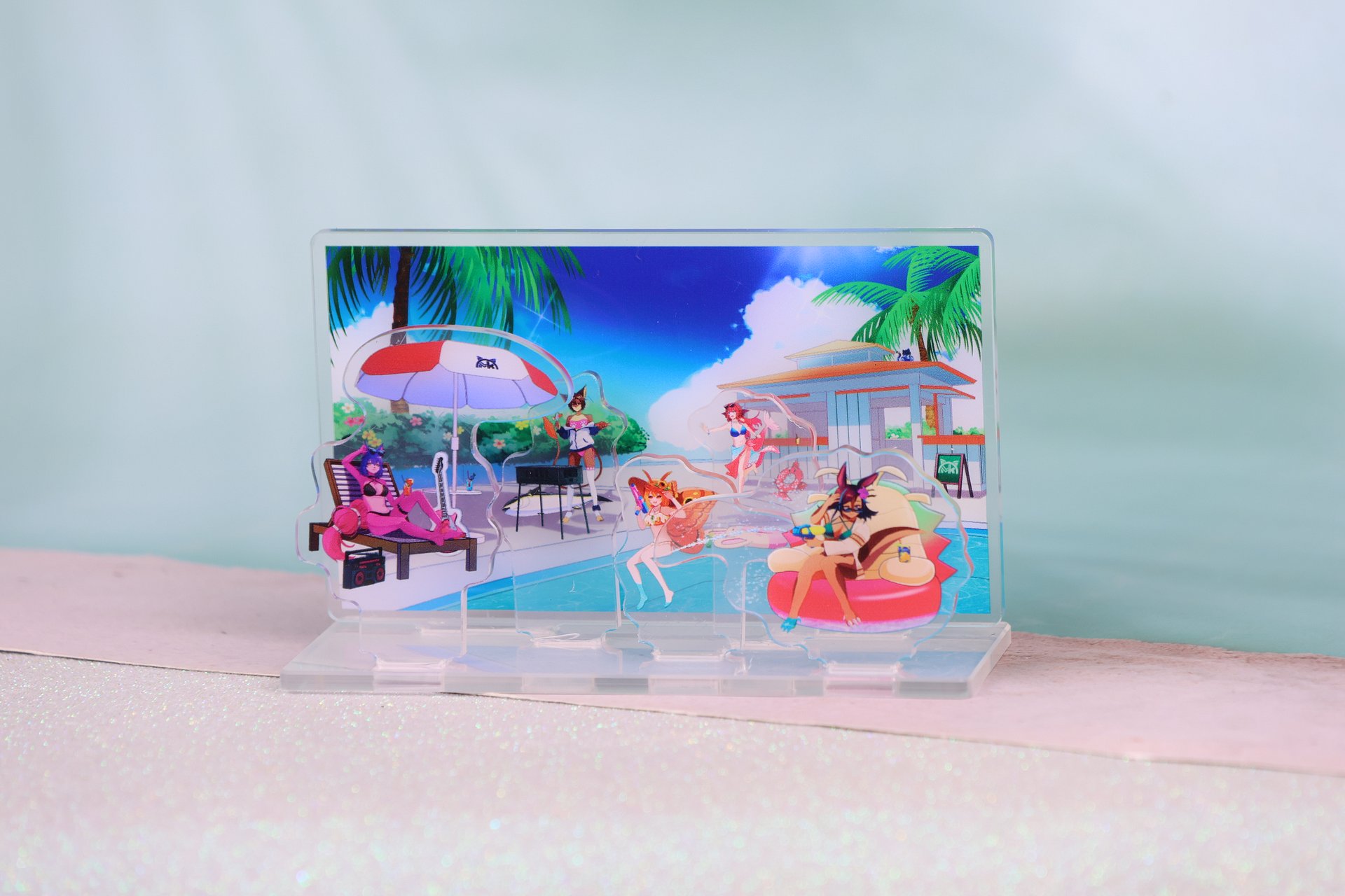Moxie's Summer Fest Swimwear 2025 Standee product image (3)