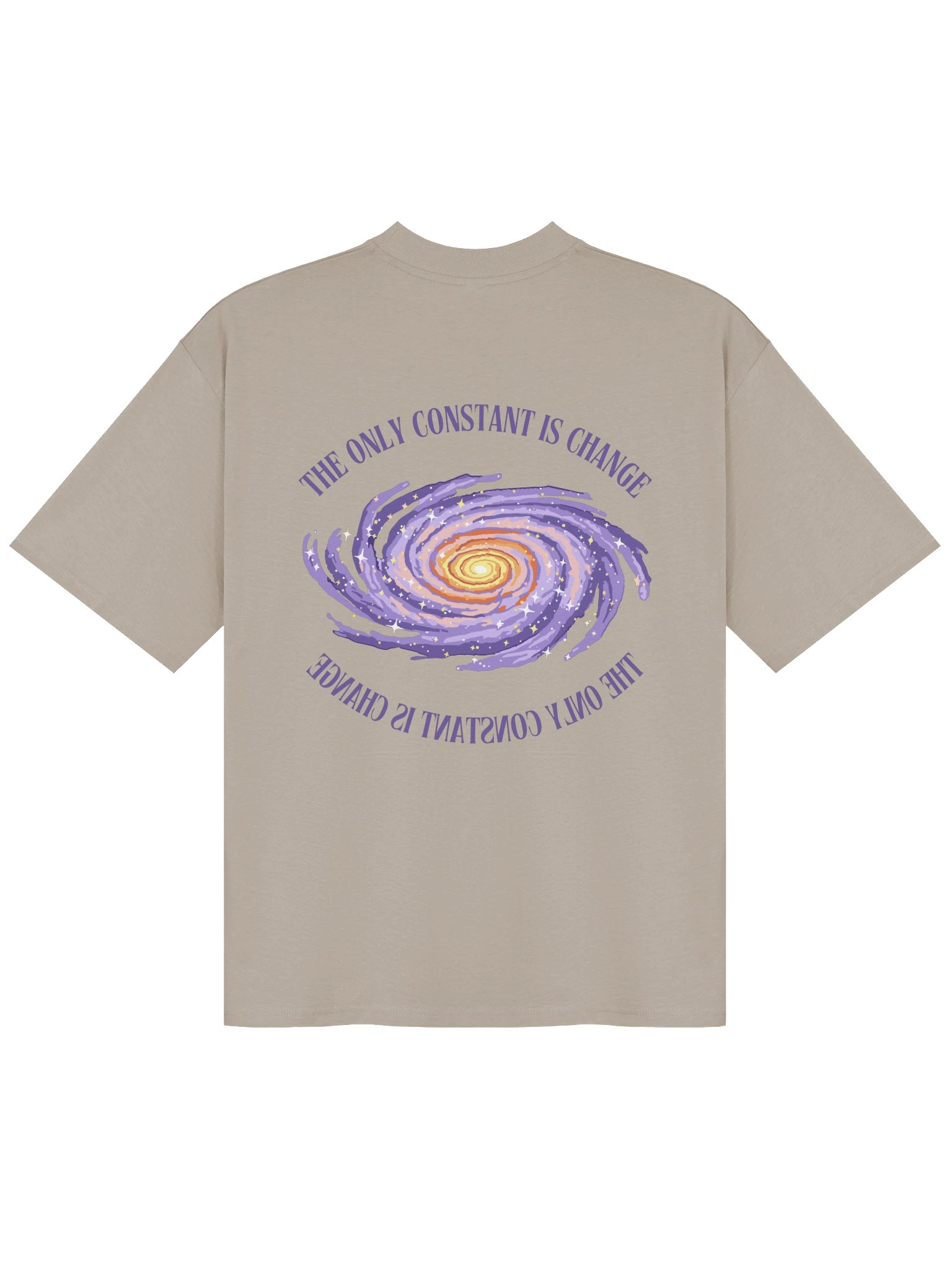 Stay Frisky Tee (Beige) product image (1)