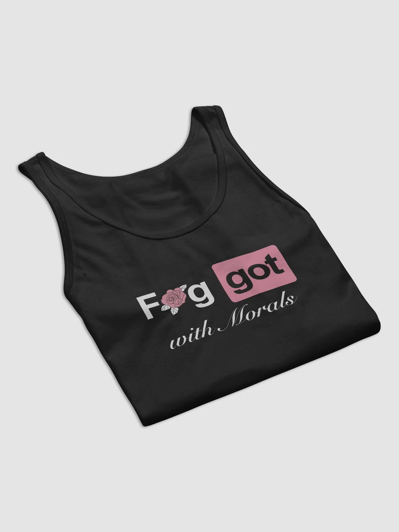 Faggot with Morals Tank product image (8)