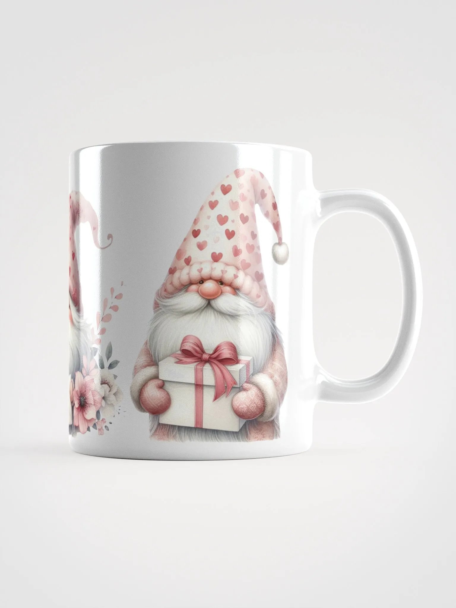 Pink Valentine Love Gnome Mug product image (1)