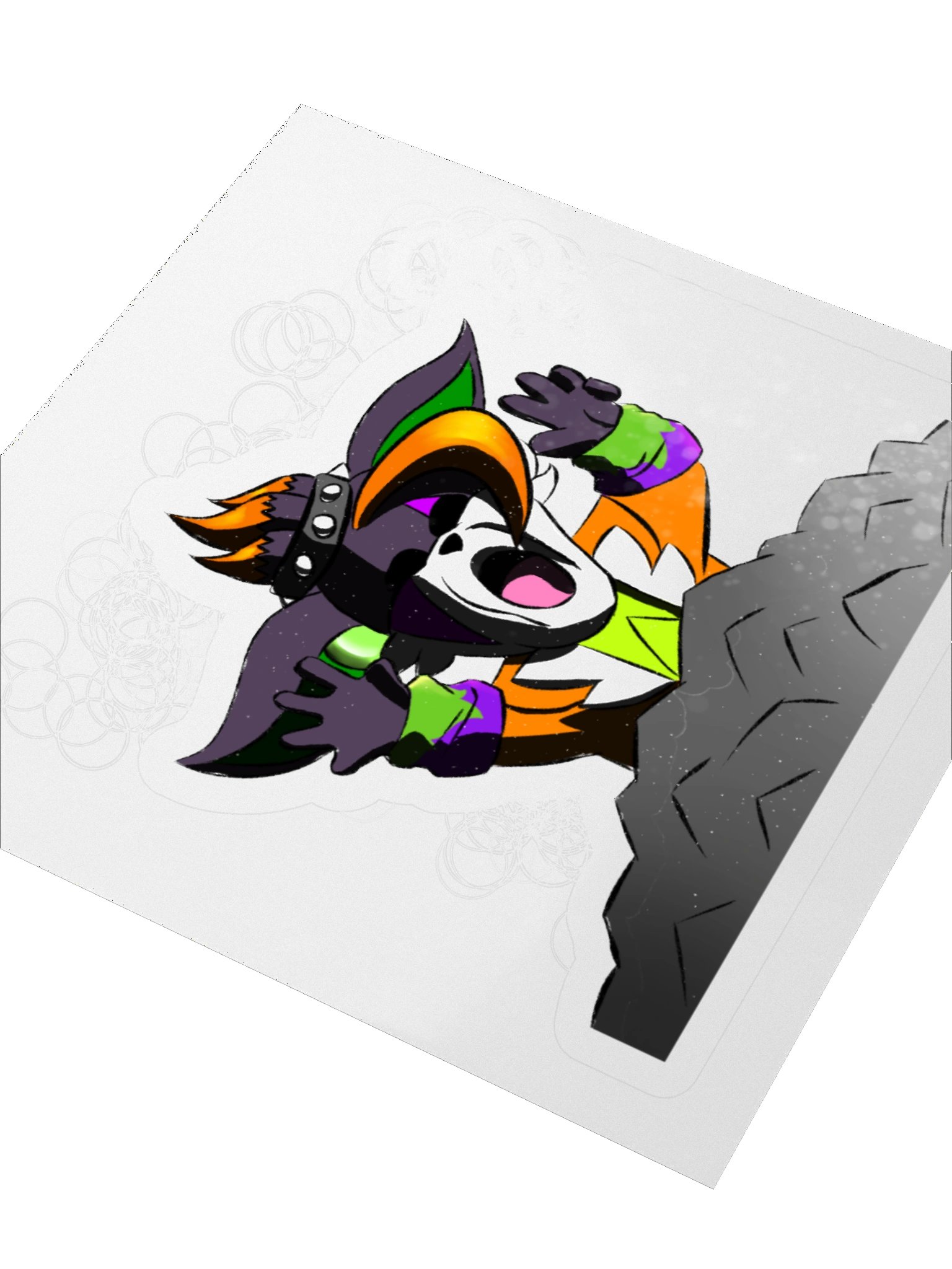 Ash Dusky Sticker product image (9)