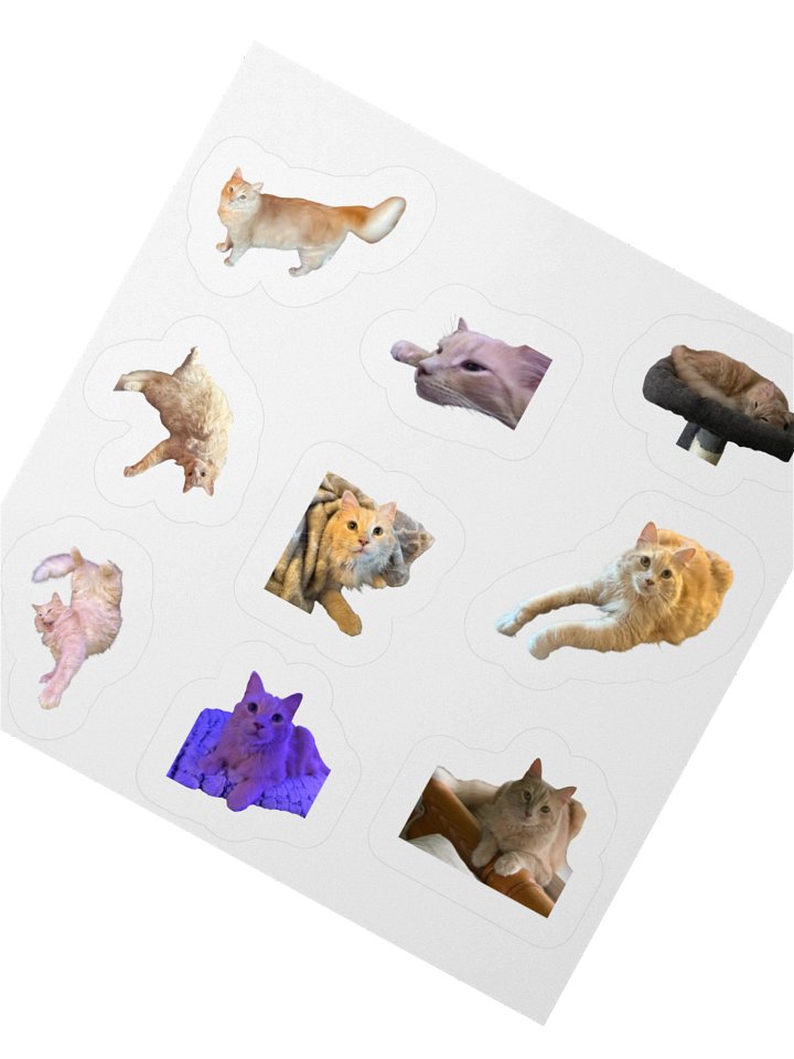 Mini Noodle Sticker Set product image (5)
