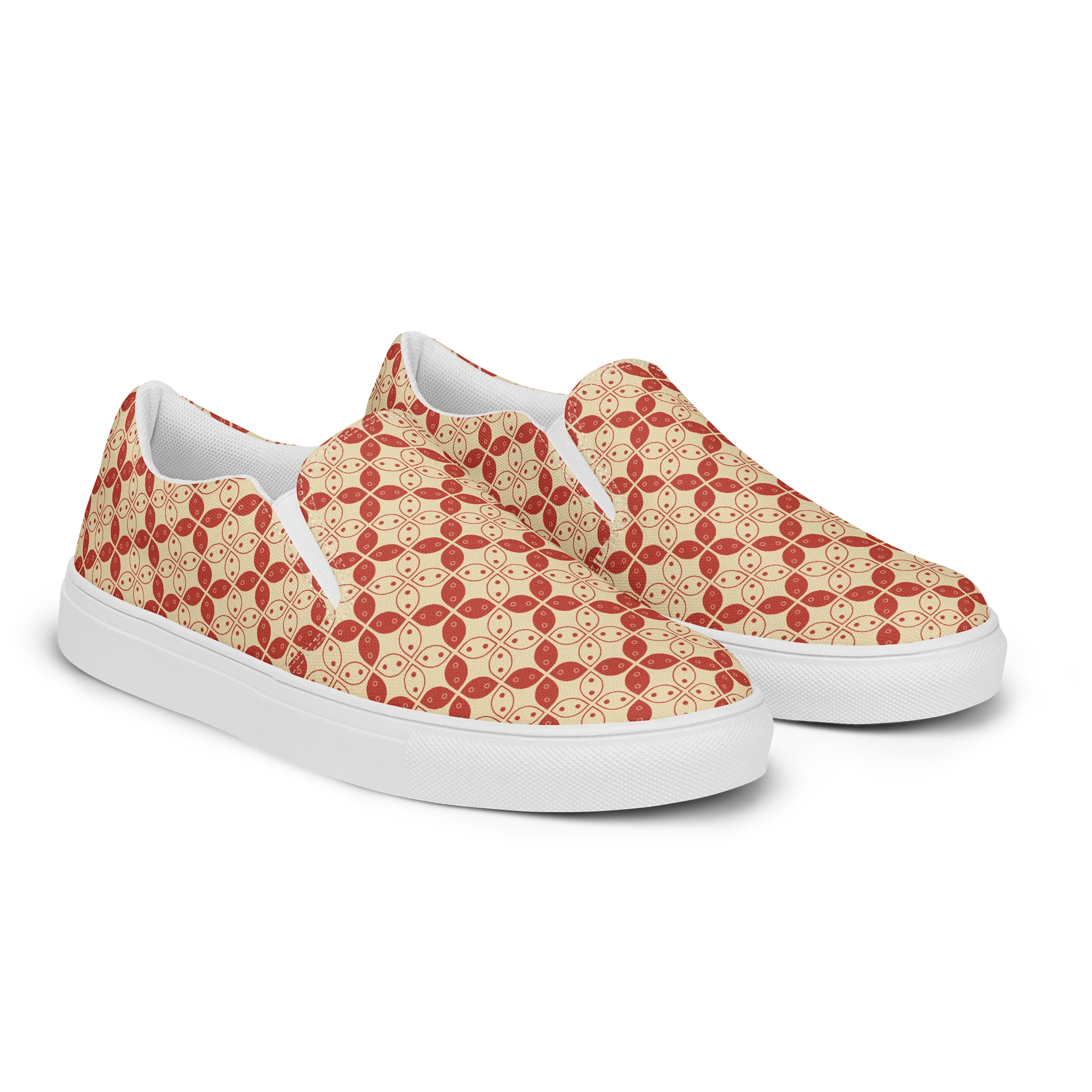 Women’s Batik Kawung Slip-On Canvas Shoes product image (2)