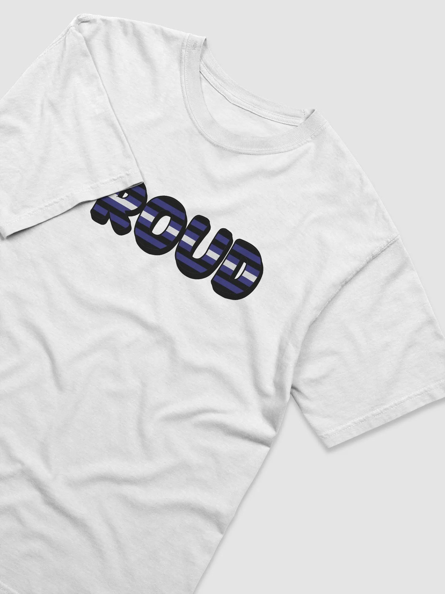 The 'PROUD leather' T-Shirt - White product image (3)