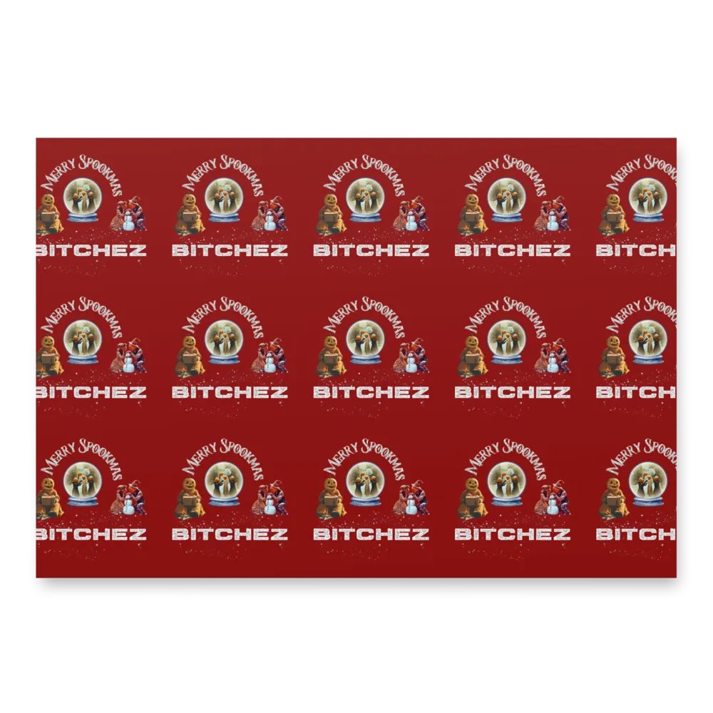 Merry Spookmas Gift Wrapping Paper product image (3)