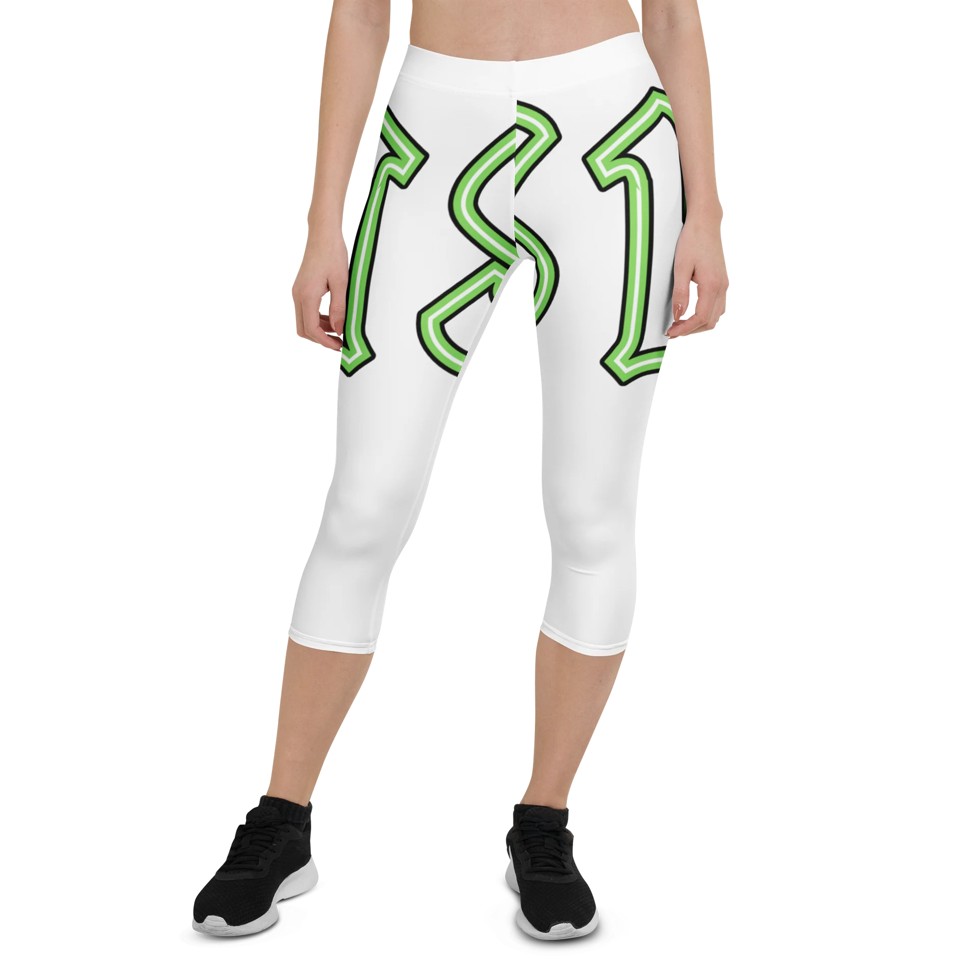 Neon ESE Elegance Custom Capri Leggings product image (1)