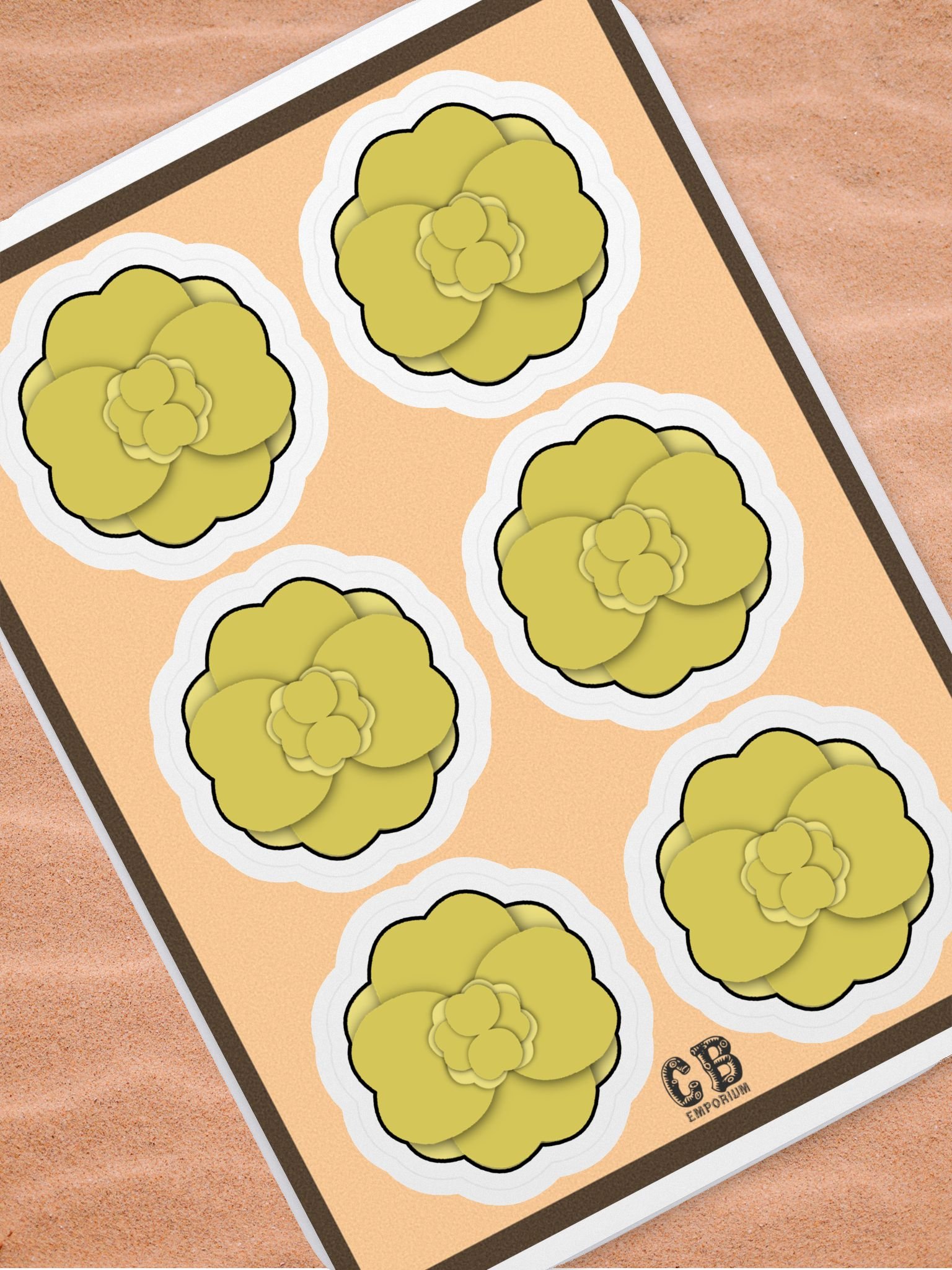 Shadow Ranch "Harrison's Yellow" Sticker Sheet product image (2)