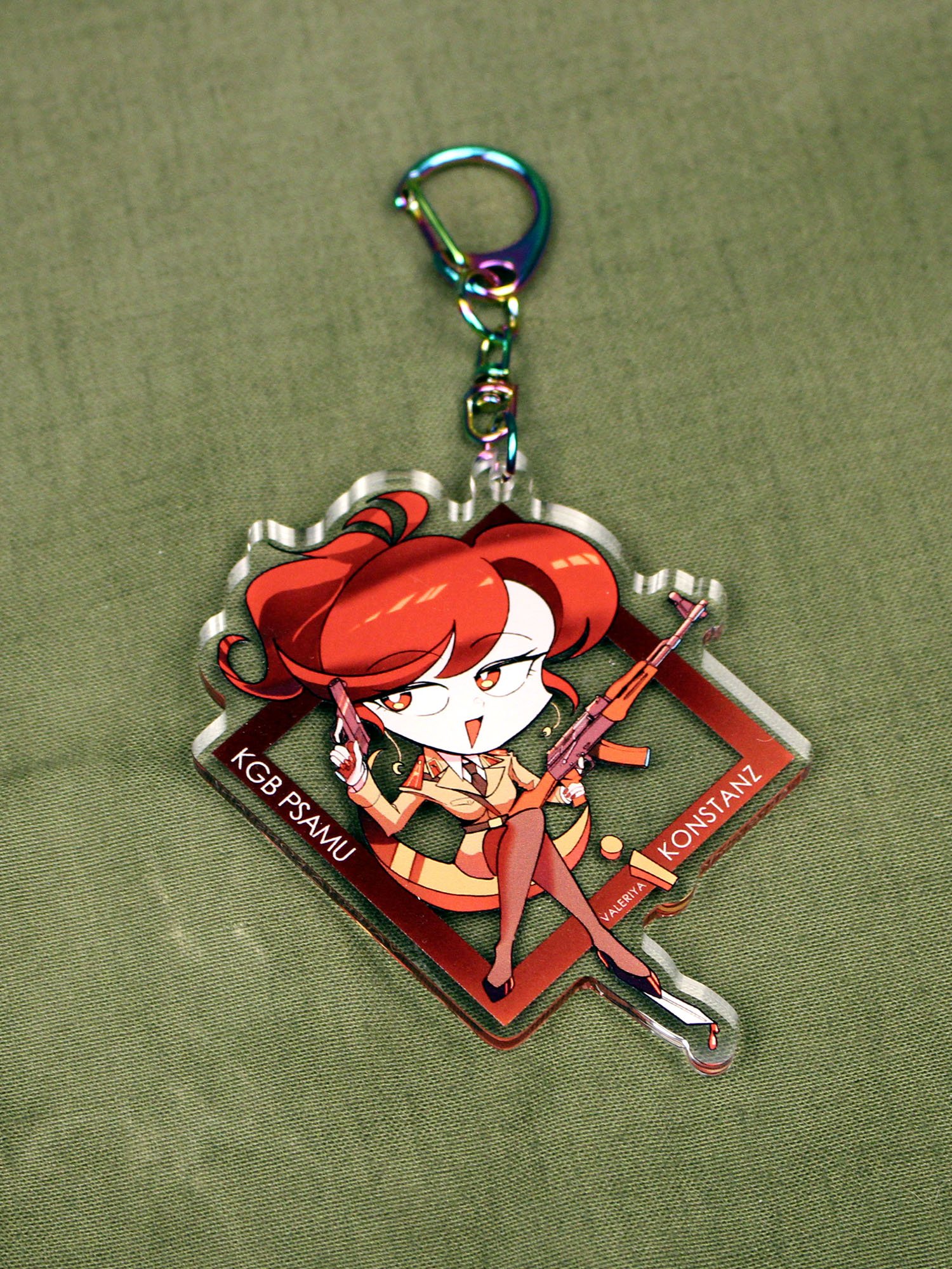 Valeria Konstanz - 2nd Ed. Acrylic 3" Keychain product image (1)