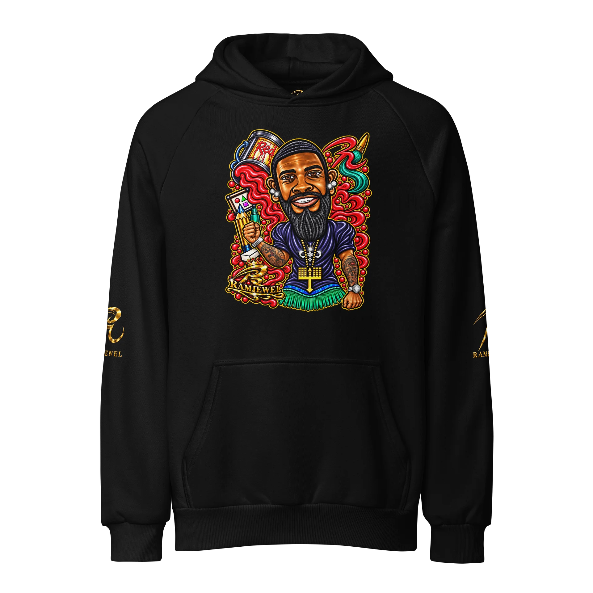 RamJewEL Caricature Cartoon Hoodie product image (1)