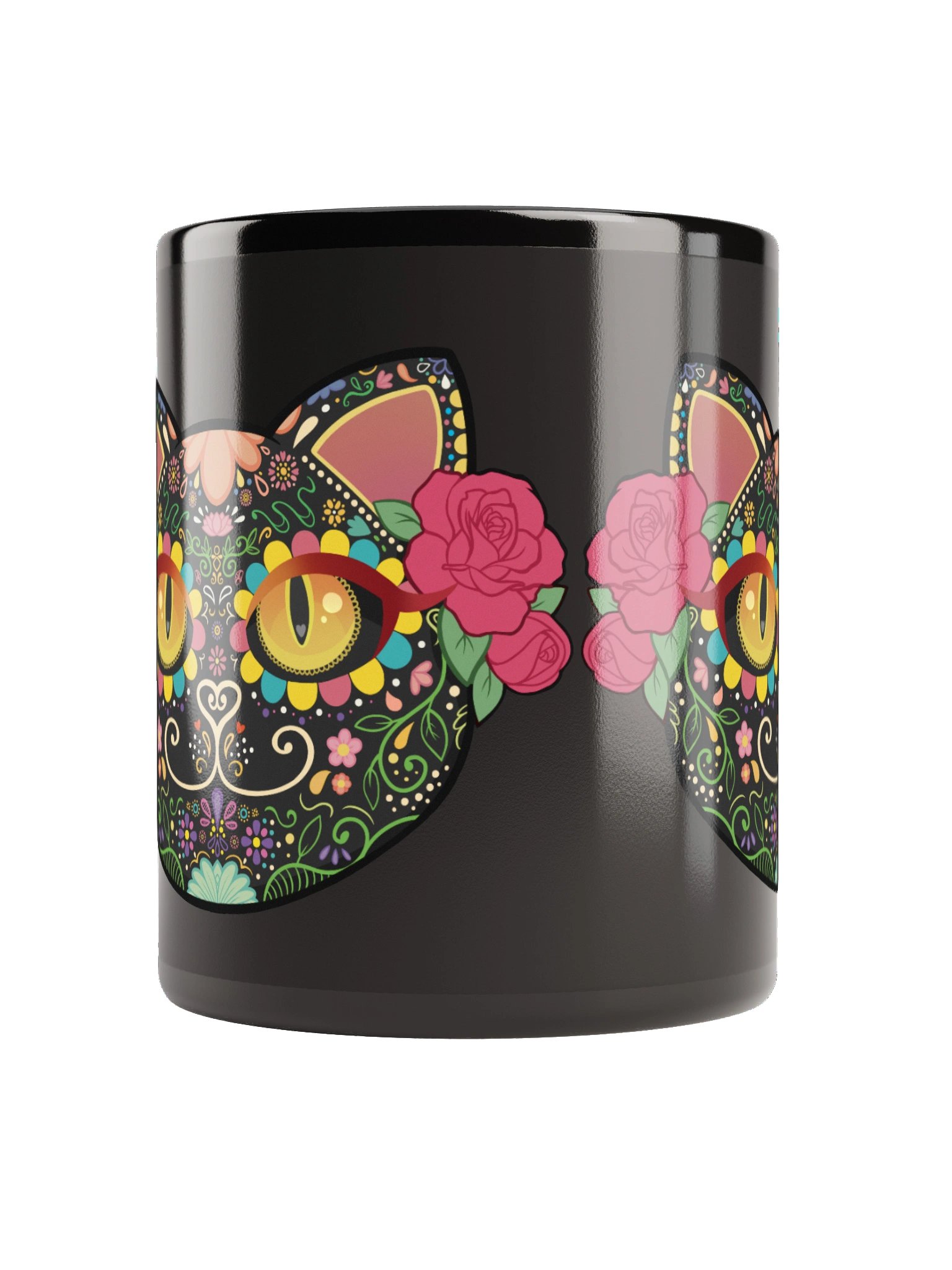 Sugar Skull Cat Mug product image (9)