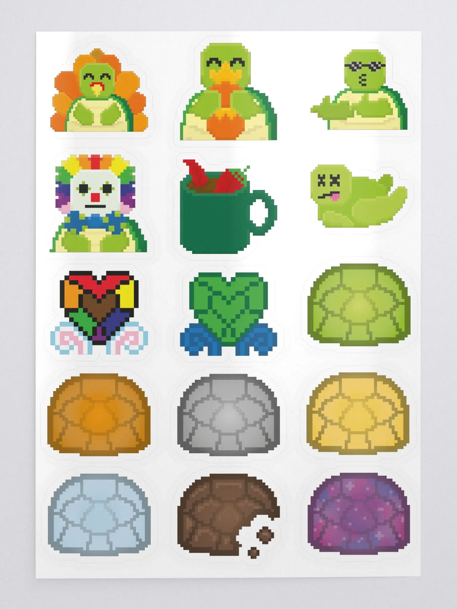 Emote & Badge Sticker Sheet product image (1)