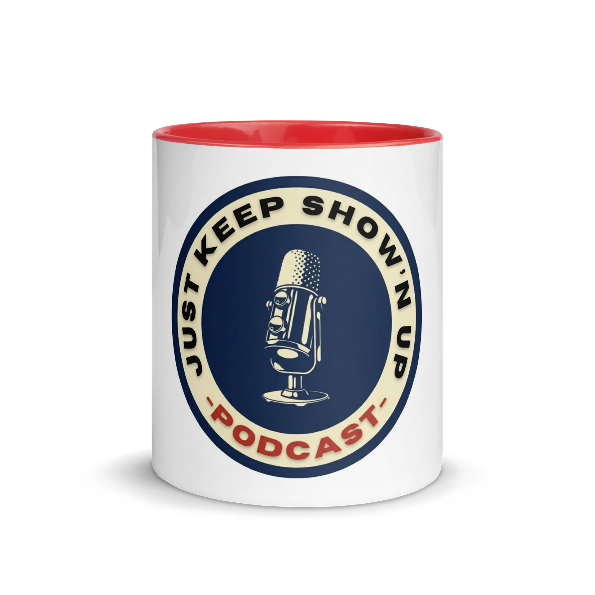 Just Keep Show’n Up Podcast Signature Ceramic Mug product image (2)