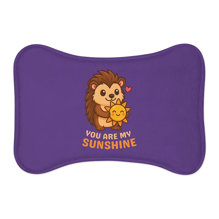 You are my sunshine pet feeding mat product image (2)