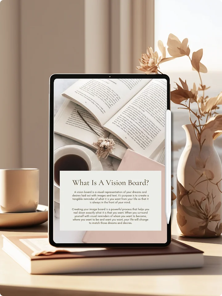 Vision Board Workbook product image (2)
