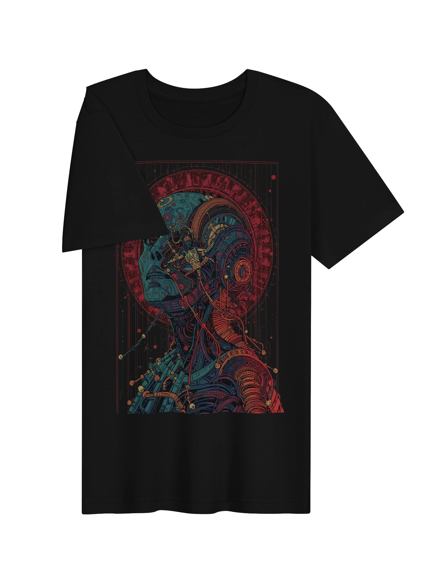 Haloed Cyborg Lightweight T-Shirt product image (6)